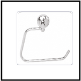 Trueliving_TOWEL RING_Metal Silver